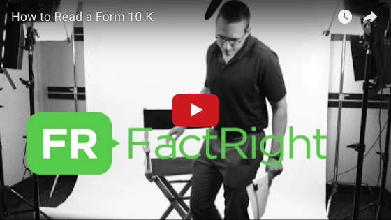 HOW TO READ A FORM 10 K visual data 7